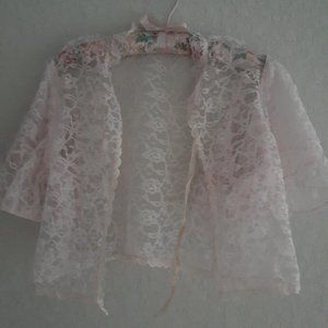 VINTAGE BEDJACKET!!!